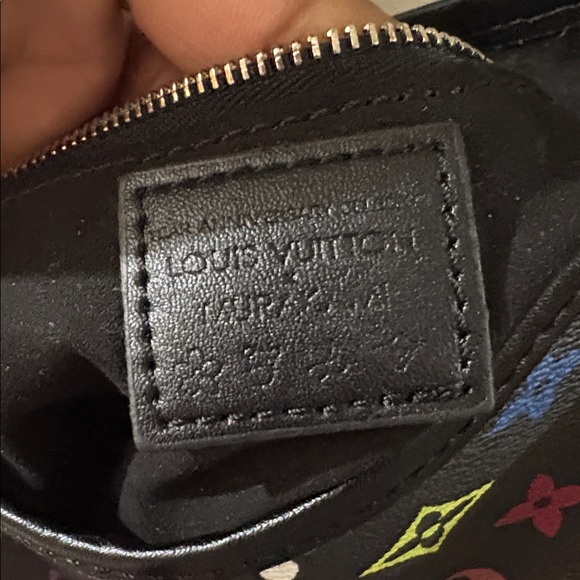 Louis Vuitton Black Multicolor Monogram Shoulder Bag - Picture 8 of 8